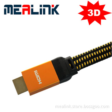 Flat HDMI Cable 1.4V Gold-Plated Connector HDMI to HDMI Cable